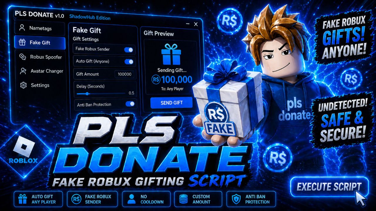 💸 Pls Donate Fake Gift Robux 💸