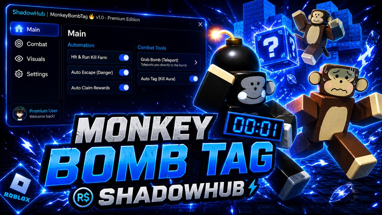 🐒Monkey Bomb Tag🐒